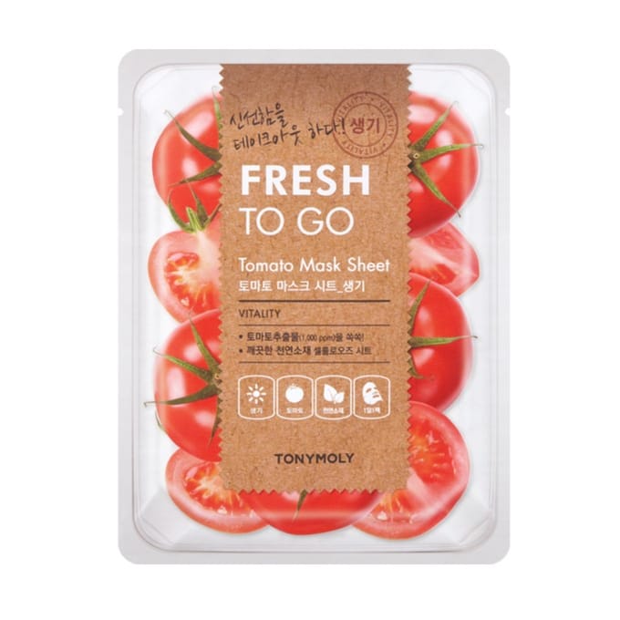 TONYMOLY - Fresh To Go Mask Sheet - TOMATO - 1stuk