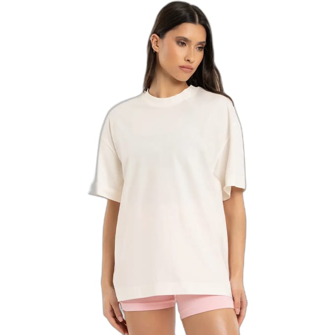 Dames-T-shirt oversized Gym Glamour Classic
