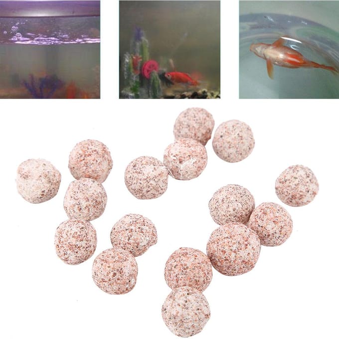 1 Pak Waterkwaliteit Stabilisator Nitrificerende Aquarium Bacteriën Bal Vissenkom Waterfilter Zuiveren gray