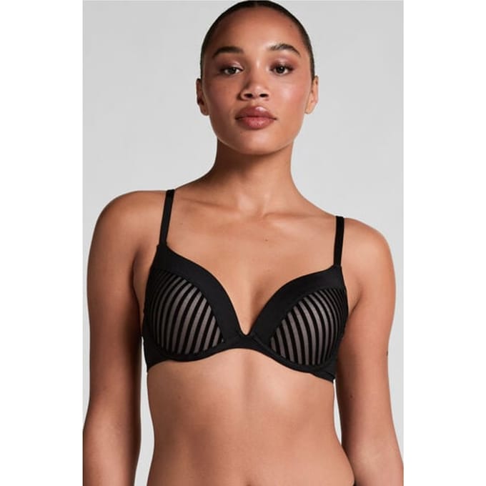 Hunkemöller Voorgevormde push-up beugel bh Pia Zwart