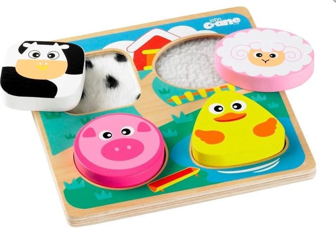 Tidlo Voelpuzzel Boerderij, 4 Stukjes