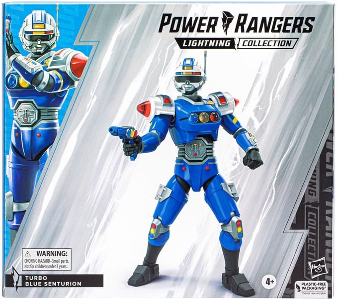 Power Rangers Lightning Collection Action Figure Turbo Blue Centurion 15 cm