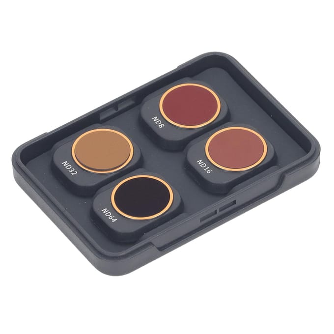 4PCS ND Lensfilter Set Optisch Glas ND8 ND16 ND32 ND64 Camerafilter voor Mini 4 Pro black