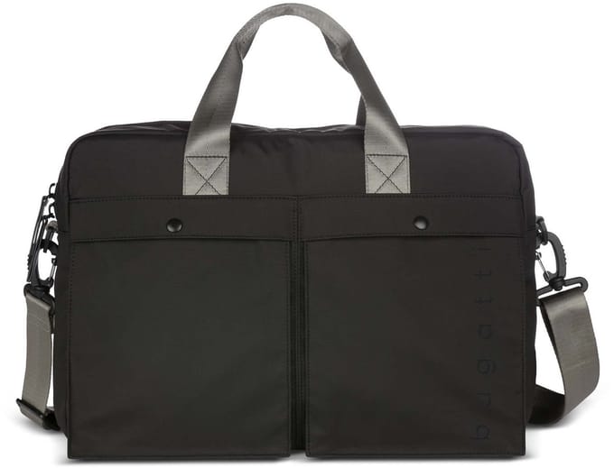 bugatti business tas met laptopvak Legere Briefcase Black zwart