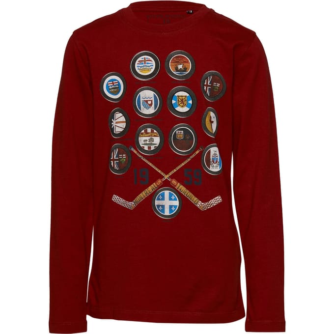 River Woods Basic Round Neck T-shirt In Red Taglia: 4 | T-shirt Outlet | kids | Rosso