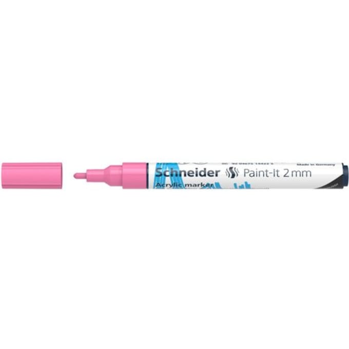 Schneider acrylmarker - Paint-It 310 - 2mm - pastel roze - S-120129