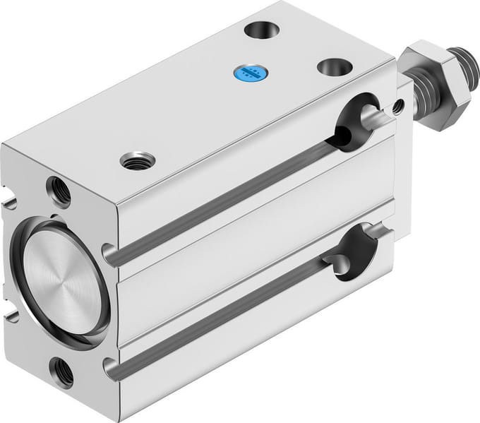 Festo Compacte Cilinder 20mm Boring 15mm Slag Enkelwerkend - 4840823 - P2D9Y