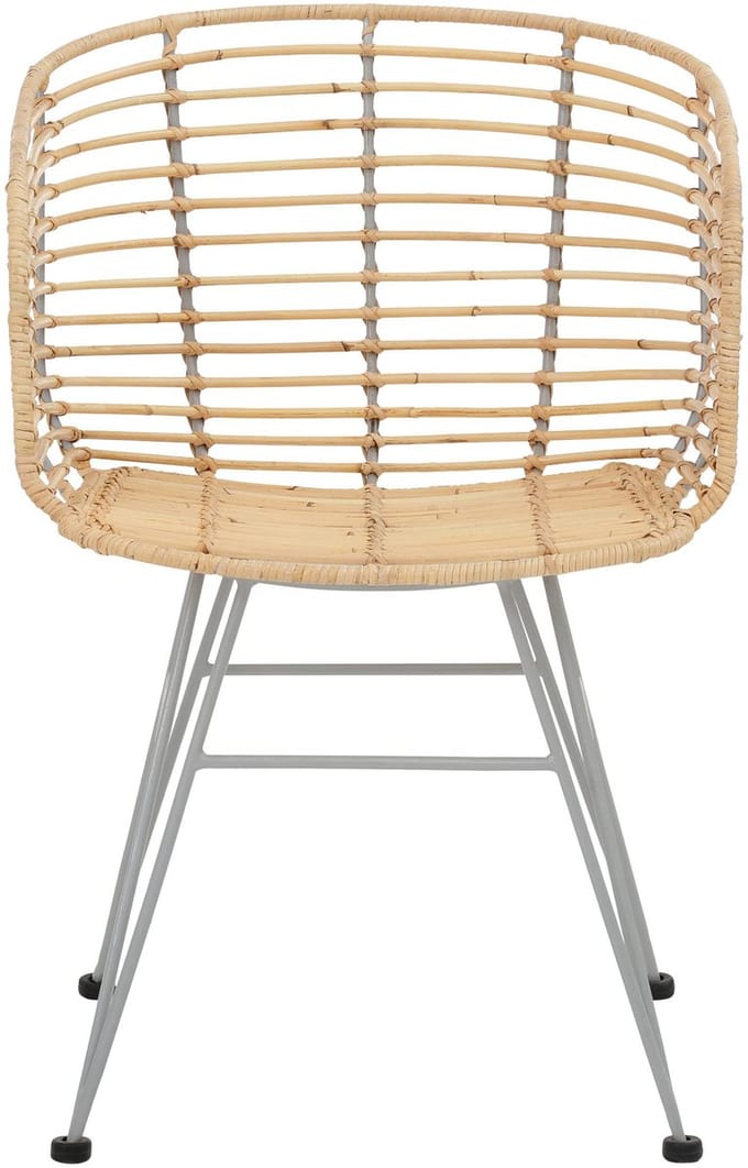 Ceko-Eetkamerstoel - Set van 2 - Natuur Rotan