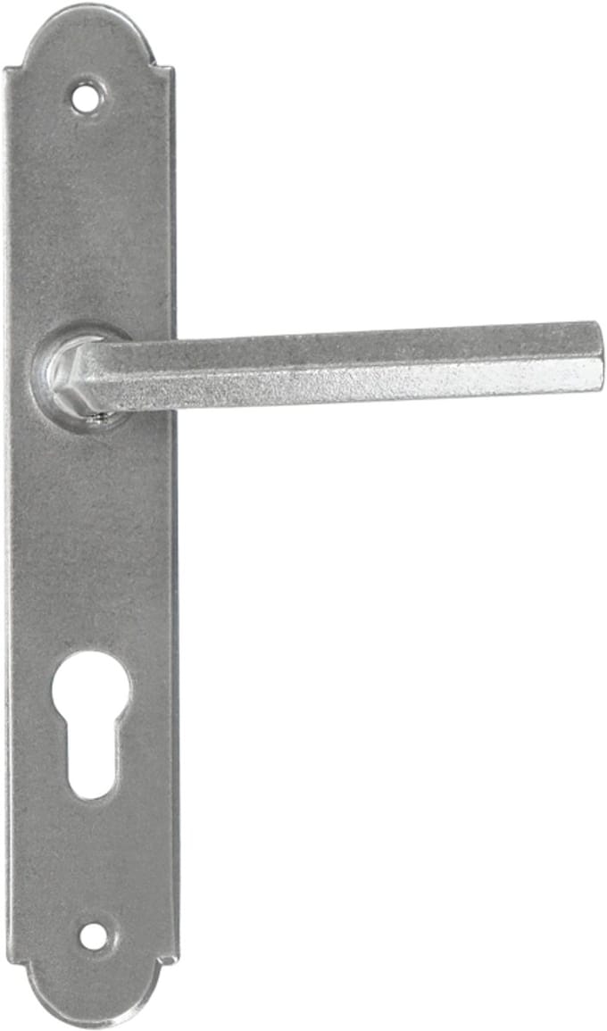 SEART ALBA Serie - Deurkruk met Schild - 72mm - Stalen Afwerking