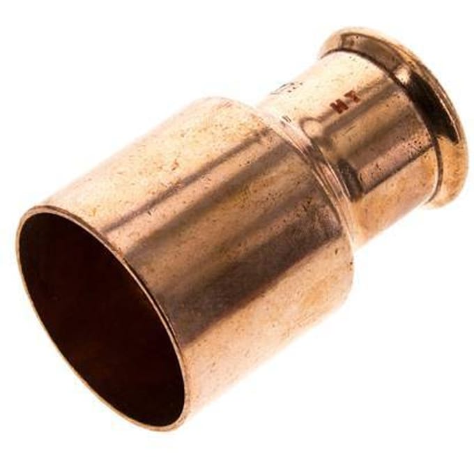 Perskoppeling - 35mm Persmof & 54mm Buiseinde - Koperlegering