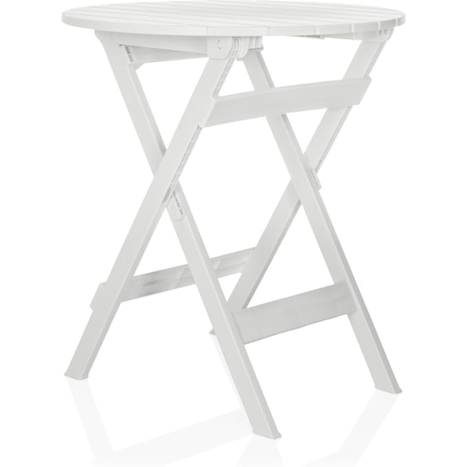 Tuintafel / klaptafel TRAVANO T kunststof wit hjh LIVING