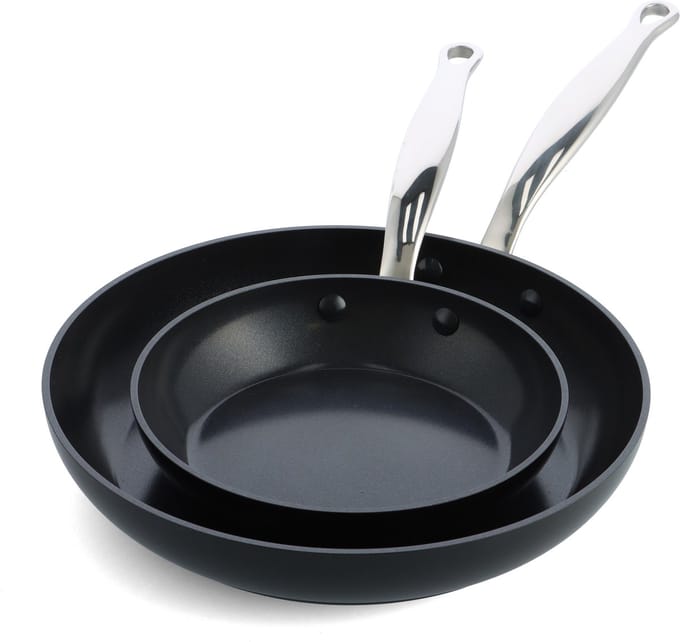 GreenPan Barcelona Infinity Pro Koekenpannenset  - 20 + 28 cm - Keramisch - Inductie