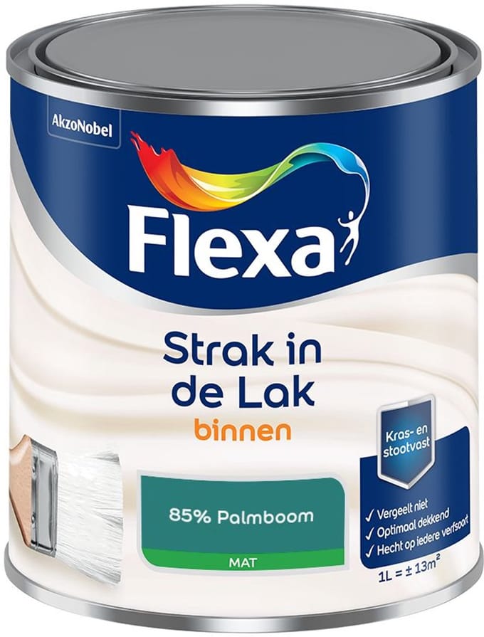 Flexa - Strak In De Lak Binnenlak Mat - 85% Palmboom - Mengverf - 1 L