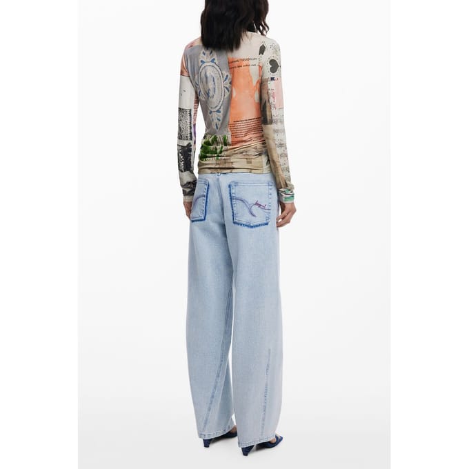 Desigual  T-Shirt Lange Mouw LIMBANI