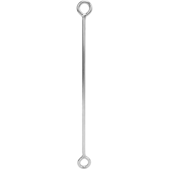 Aiguille Rapide Pêche Chasse Robuste Acier Inoxydable 27,4cm Long Résistant à l'Eau de Mer Accessoires de Pêche white