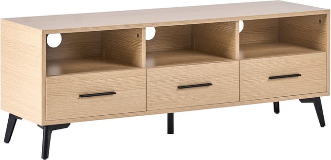 KITIMAT - TV-meubel - Lichtbruin - MDF