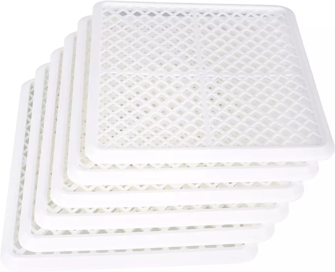 Kunststof droger trays voor Ziva Zephyr dehydrator LP