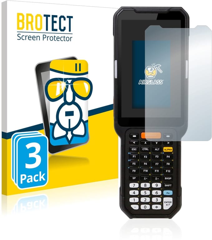 Screenprotector 3 Stuks voor Point Mobile PM451 Beschermglas transparant