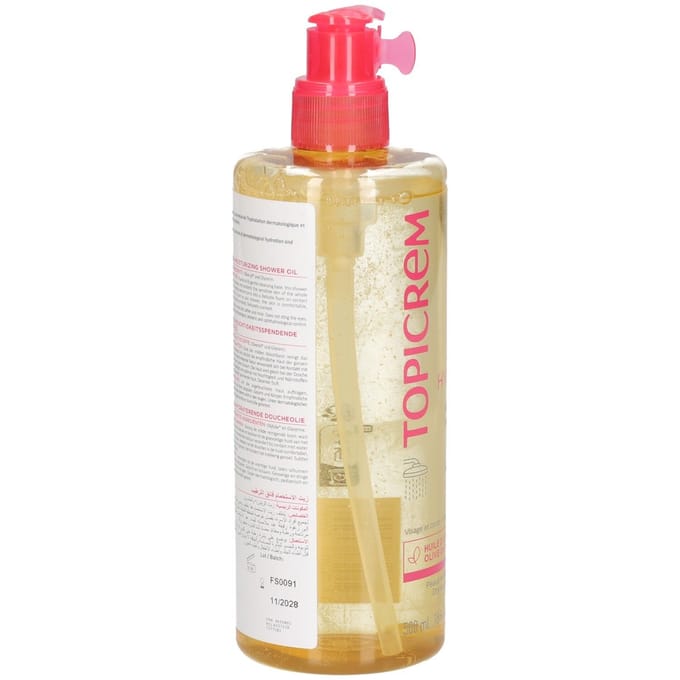 Topicrem Ultra-Hydraterende Douche Olie 500 ml