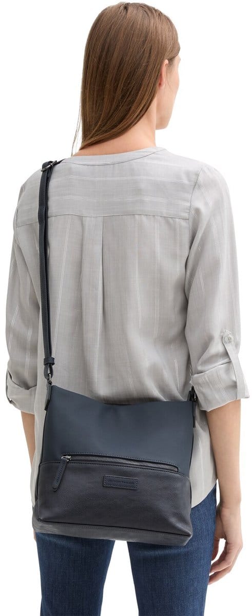 Tom Tailor - TTGIA M schoudertas van imitatieleer - Maat ONESIZE - dark blue