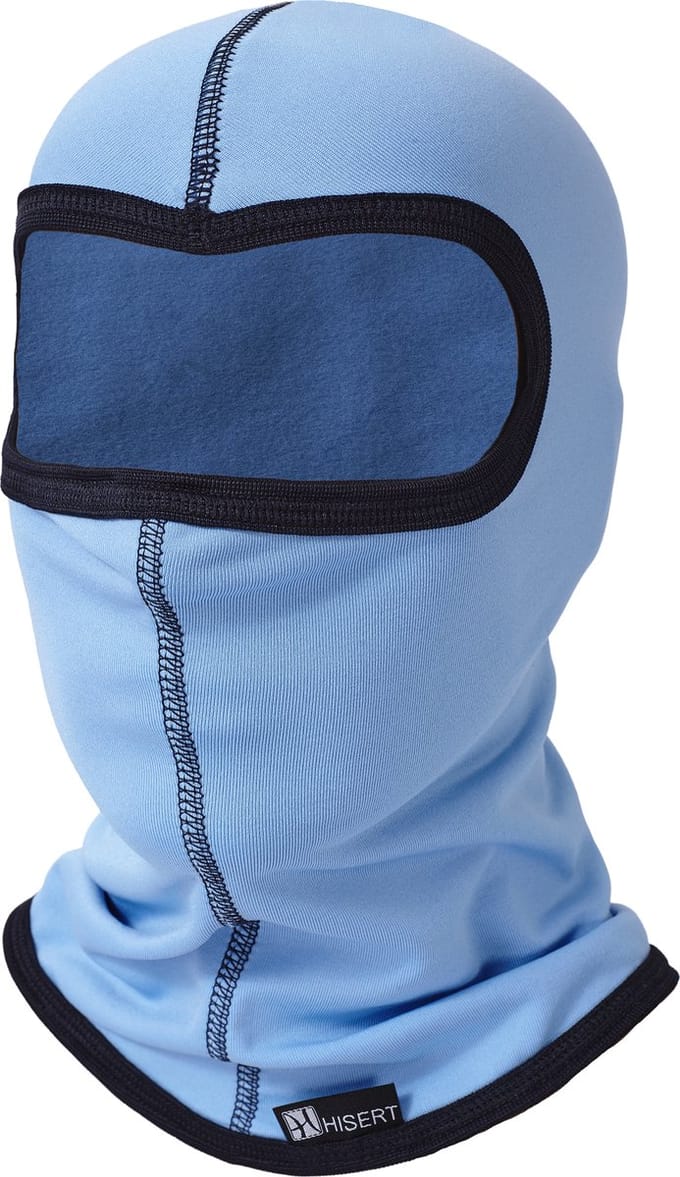 Hisert Balaclava Helmmuts - Winter Muts Face Mask - Polyester - HR-13 - Lichtblauw - M-L
