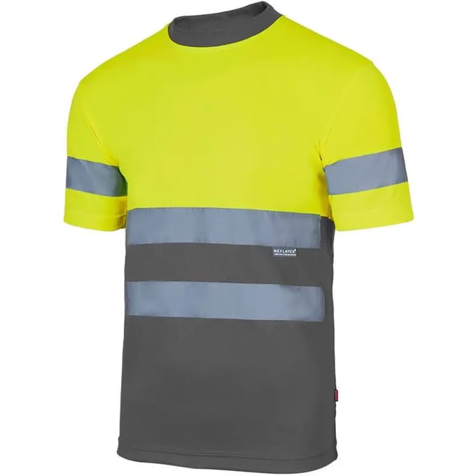 Bicolor High Visibility T-shirt Velilla