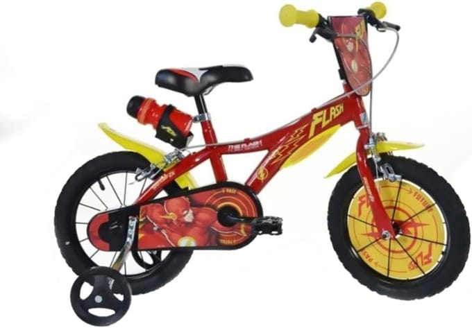 Kinderfiets - Loopfiets Peuterfiets - Leren Fietsen - Lichtgewicht Frame - 14 Inch - Rood