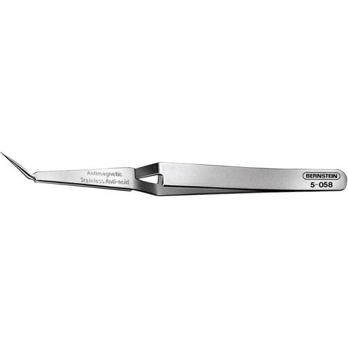 BERNSTEIN Tools for Electronics 5-058 SMD-pincet 31b SA Spits, gebogen 120 mm