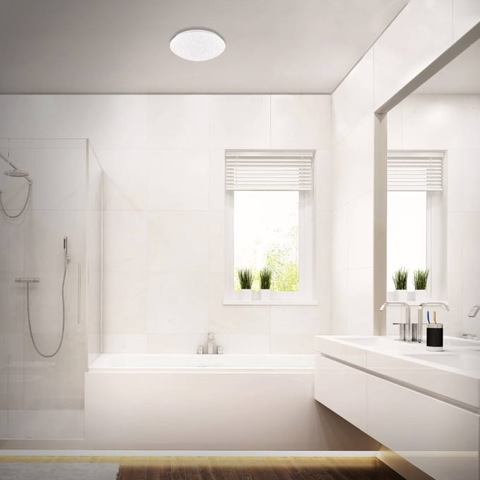 Briloner LED plafondlamp Elipso sterrenhemel IP44 4.000K