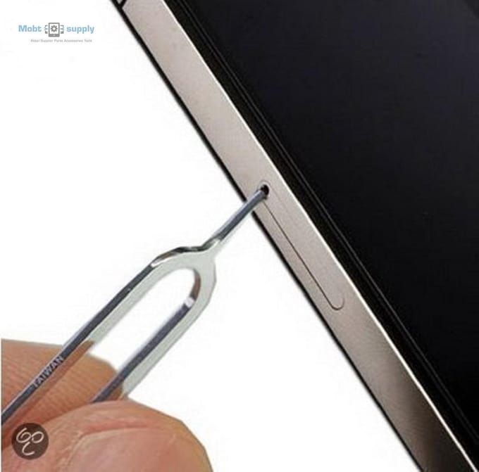 mobtsupply Simkaart pin / sleutel / eject pin key voor Apple iPhone Samsung Huawei Sony