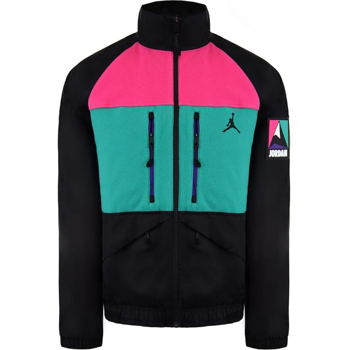 Nike Jordan Lange Mouw Zwart Zip Up Heren Winter Utility Jacket CT3380 010