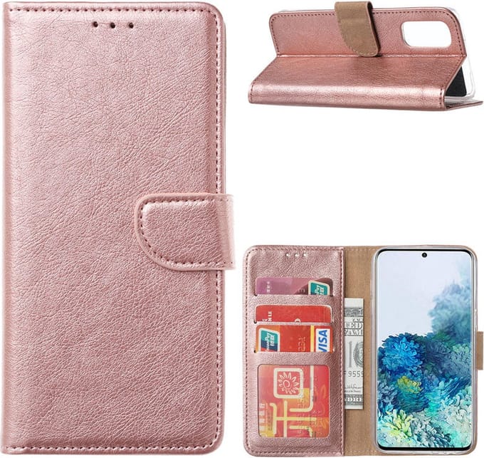 Cityhoesje-Bookcase incl. Pasjeshouder geschikt voor Samsung Galaxy S20