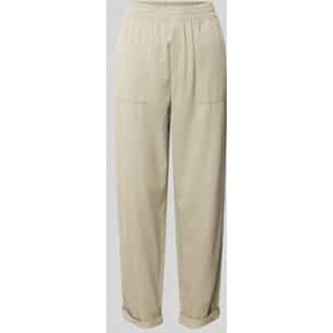 Stoffen broek met elastische band