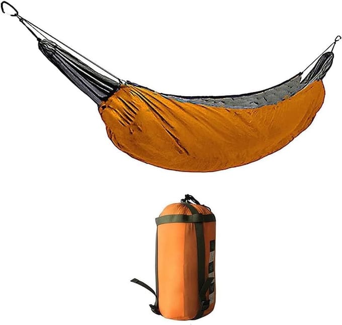 Opvouwbare geïsoleerde hangmat – Winddicht, winter, warm, camping/tuin