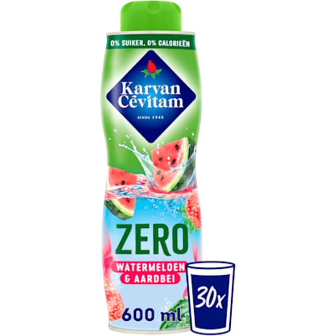 Zero Watermeloen aardbei