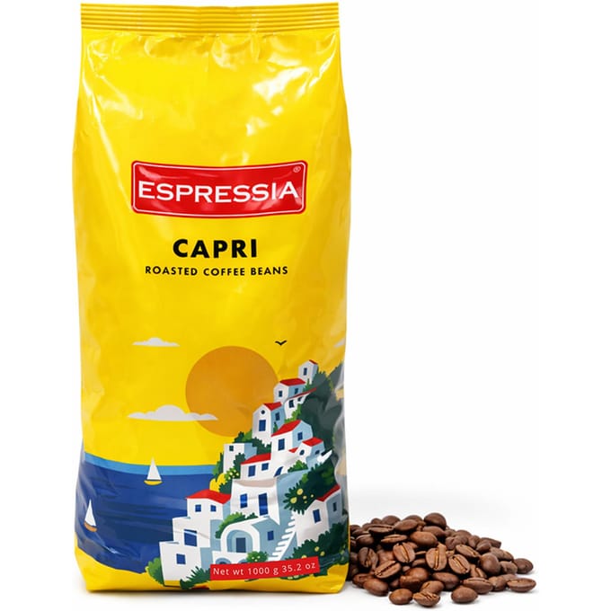 Grains de café italiens Espressia Capri 1 kg