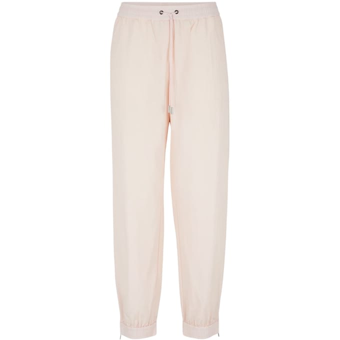 Boss Tepana joggingbroek met relaxte pasvorm voor dames (Helder Roze)