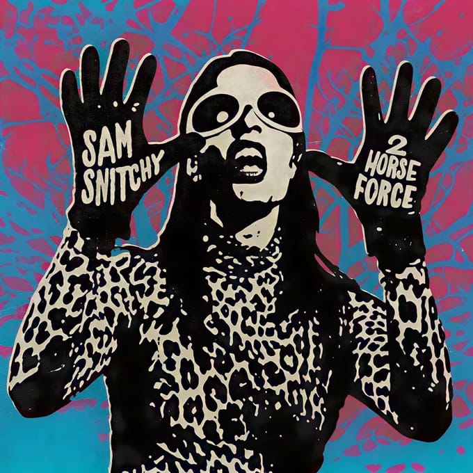 Sam Snitchy - 2 Horse Force (LP) (Coloured Vinyl)