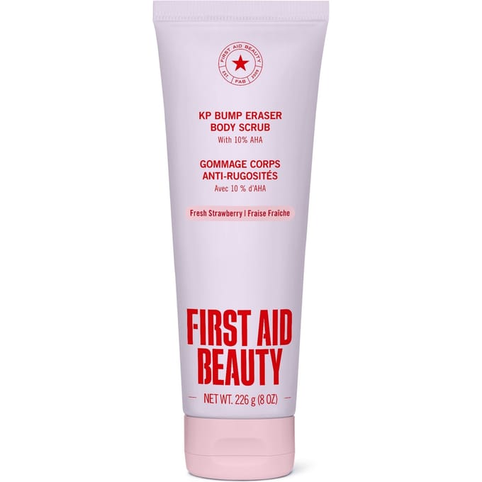 First Aid Beauty KP Bump Eraser Body Scrub Strawberry 8.0 oz