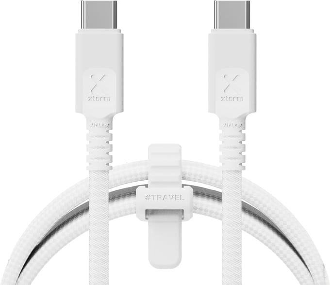 Xtorm Next Gen USB-C PD Ultra 240W Kabel - 3 meter - Wit