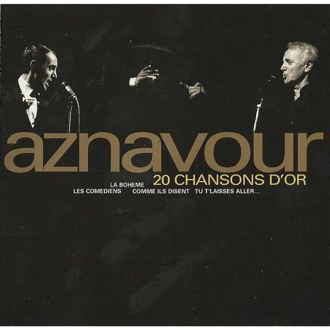 CD CHARLES AZNAVOUR - 20 Gouden Chansons 5368952 EMI 2001 Europa Pop Gebruikt