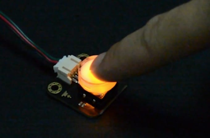 Gravity: LED-schakelaar voor Arduino / microbit DFR0785