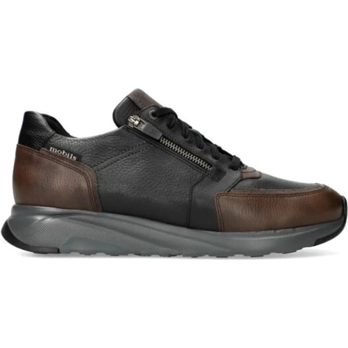 Mephisto Mobils Isaac - heren sneaker - Bruin - maat 39 (EU) 6 (UK)