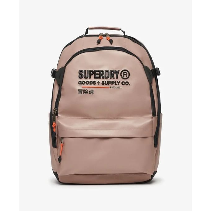 Superdry Tarp Utility Rugzak Beige Grootte: 1SIZE
