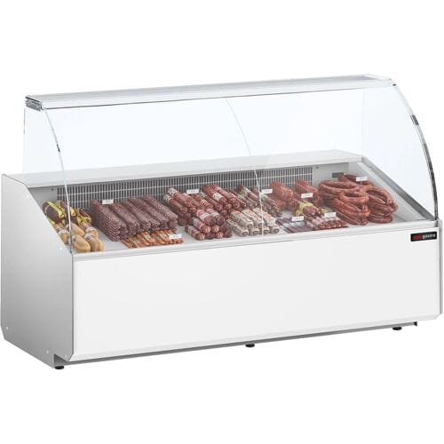GGM Gastro Kühltheke - 2500mm - Frontblende Weiß