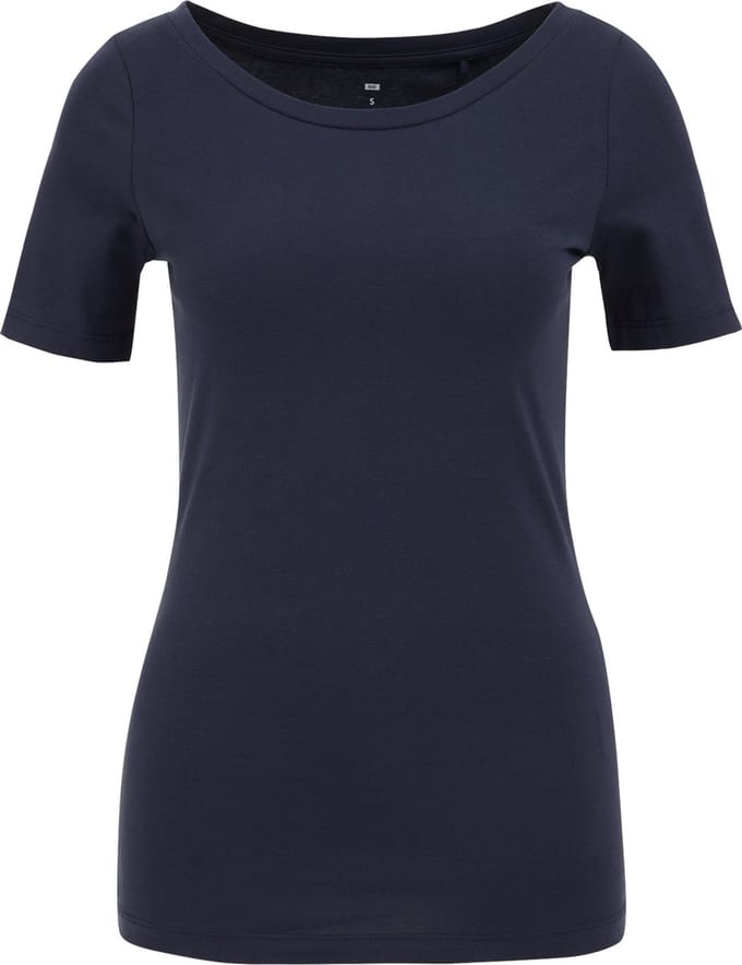 WE Fashion Dames T-shirt met boothals