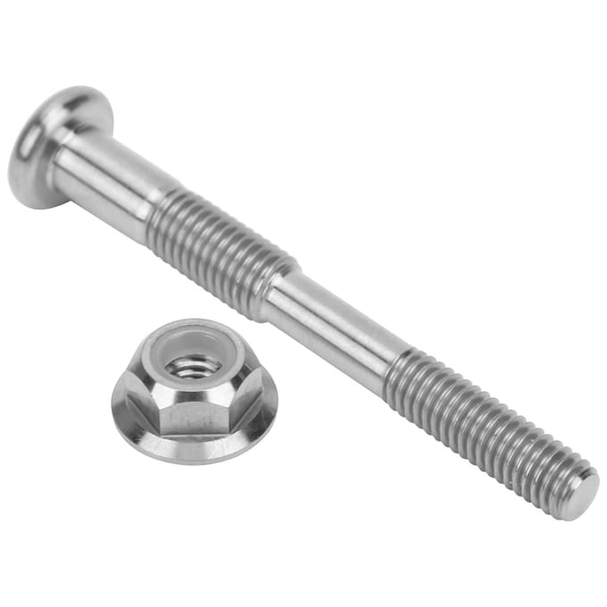 Ensemble d'écrous et de boulons de suspension de frein à disque en alliage de titane pour modification de vélo pliant Brompton type B gray