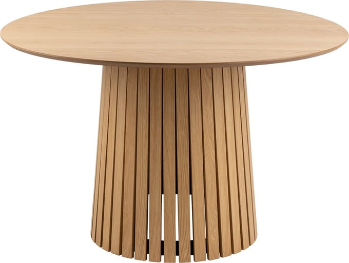 Eettafel Loeck Naturel Ø120cm - Giga Living