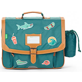 Schooltas Tann's STAN CARTABLE 38CM POCHE GOURDE