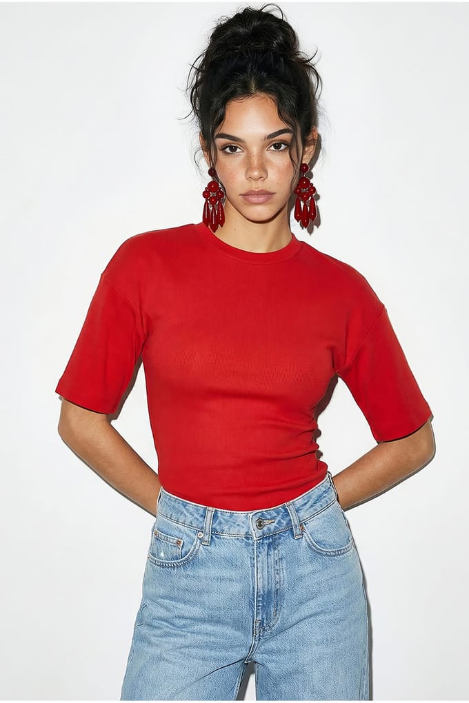 Regular Fit Crew Neck T-shirt